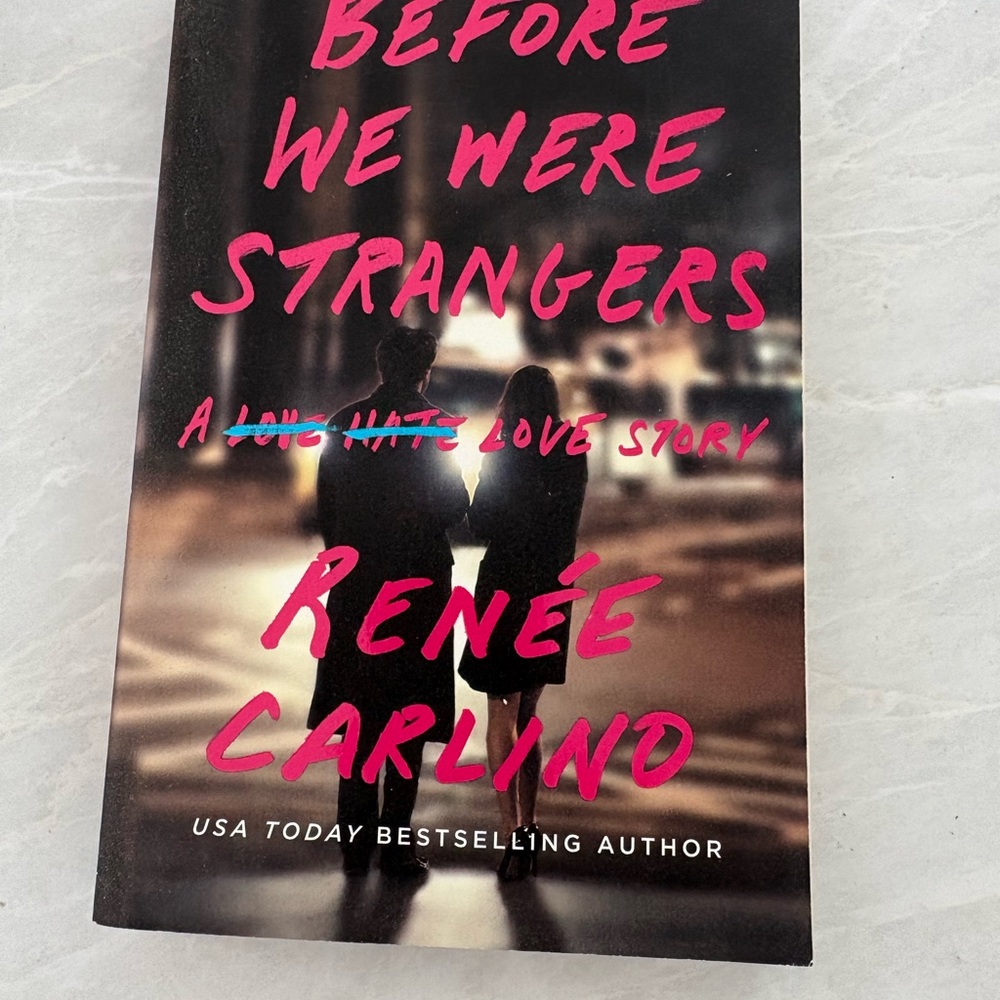 "Before We Were Strangers" - Pink Cover Paperback